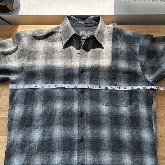Pendleton Men’s Elbow Patch Trail Shirt 100% Wool, NWOT - Picture 6 of 7